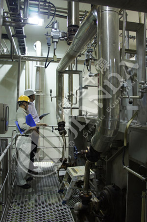 日本兴人双滚筒刮板干燥机生产线