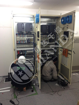 三菱双滚筒刮板干燥机应用工程