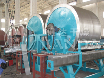 碳酸钙专用双滚筒刮板干燥机