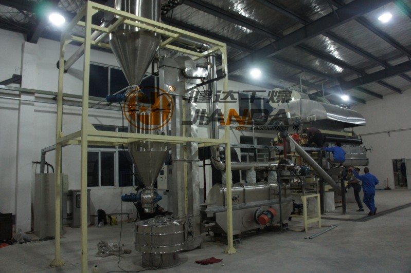 上海双滚筒刮板干燥机生产线